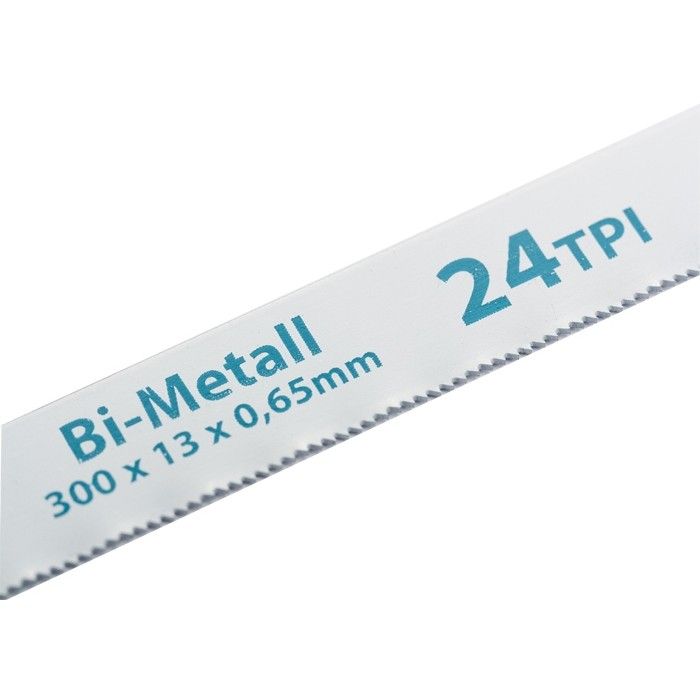 Полотна для ножовки по металлу, 300 мм, 24TPI, BIM