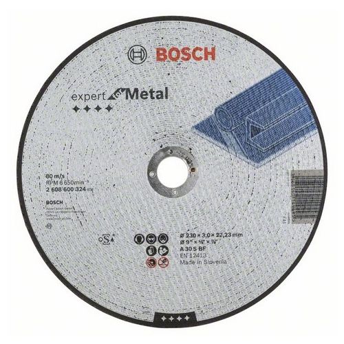 Круг отрезной по металлу  230*3.0*22.23 Bosch