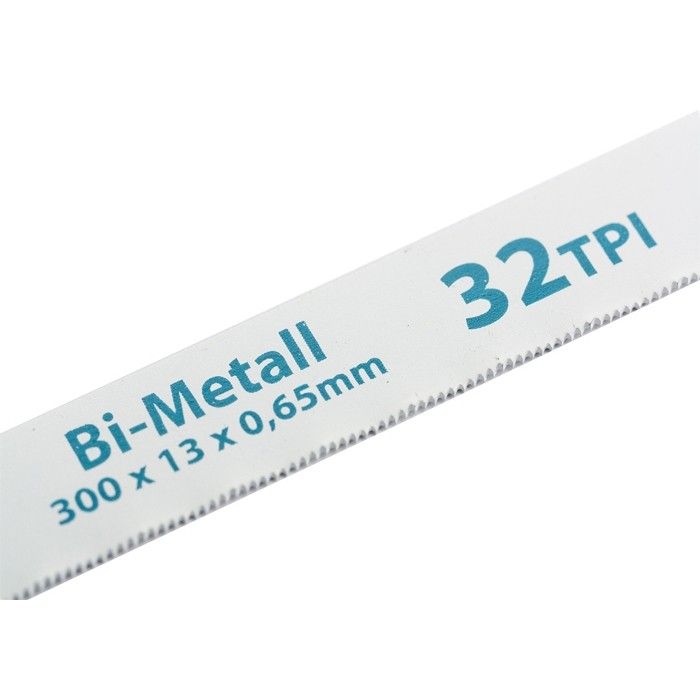Полотна для ножовки по металлу, 300 мм, 32TPI, BiM