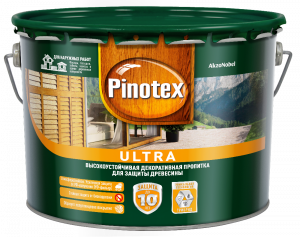 PINOTEX ULTRA NW цв антисептик тиксот,УФ бел 2,7л