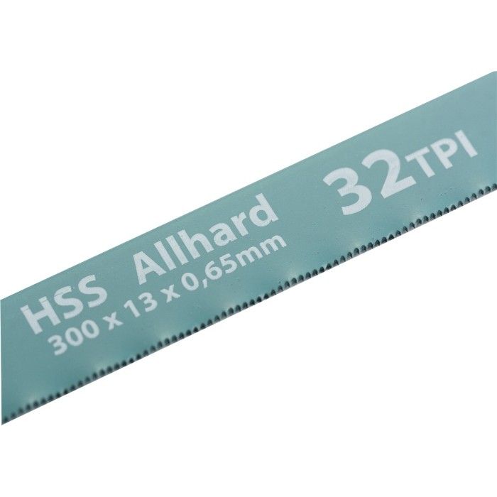 Полотна для ножовки по металлу, 300 мм, 32TPI, HSS