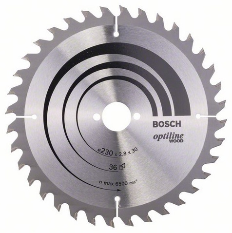 Циркурярный диск Optiline 230*30*36зуба Bosch