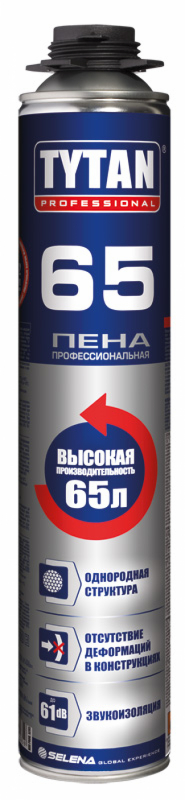 Tytan Professional 65 пена профессиональная 750 мл