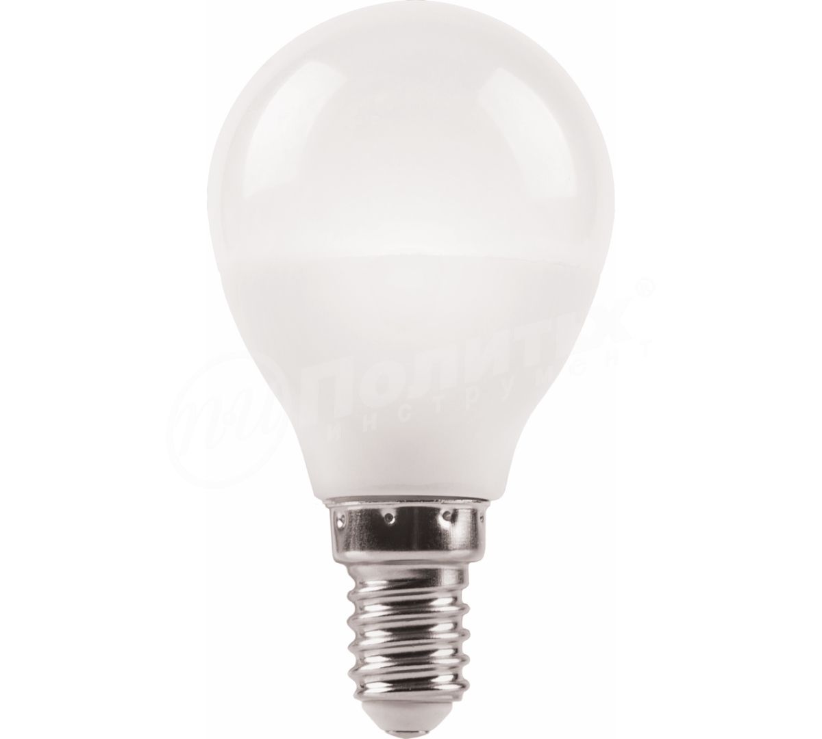 Лампа светодиодная G45_5W_E14_4500K 5Вт E14
