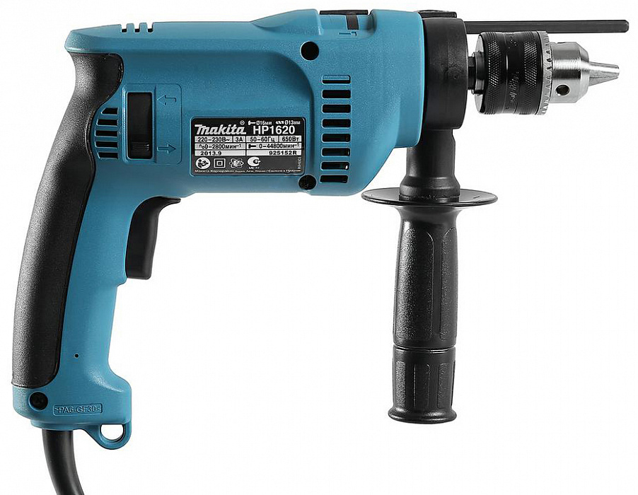 HP1620  Дрель с ударом Makita 13 mm, 6