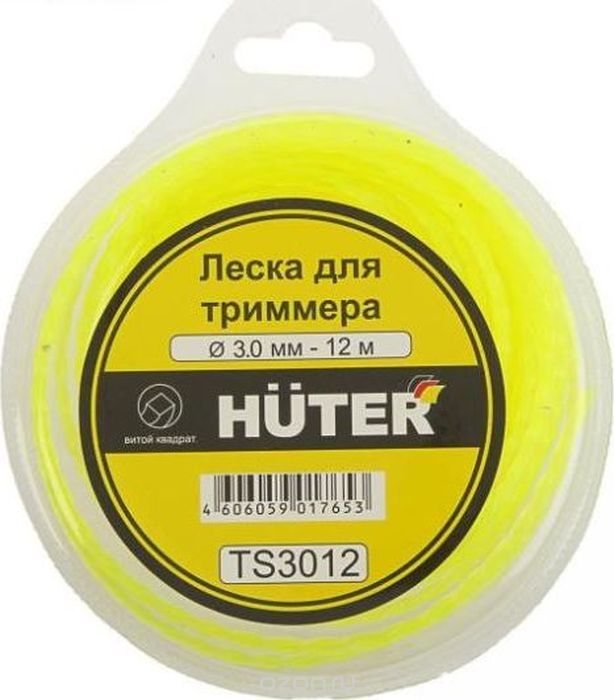 Леска TS3012 (витой квадрат)  HUTER