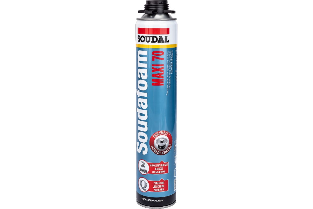 Пена монтажная SOUDAL PRO 750ml MAXI 70