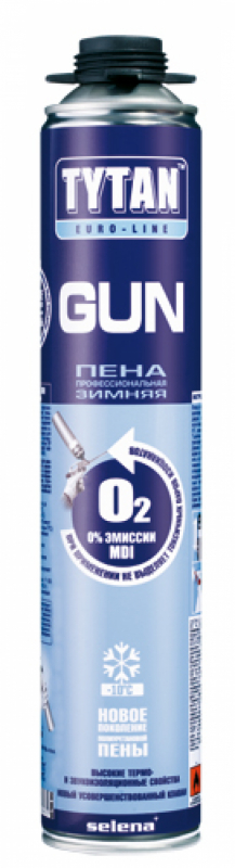 Tytan Euroline GUN пена профессиональная зимняя 75