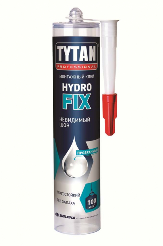 Клей монтажный "HYDRO FIX" Акрилатный прозрачн 310